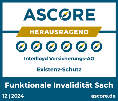 ASCORE Siegel Interlloyd Funktionale Invalidität 12/2024